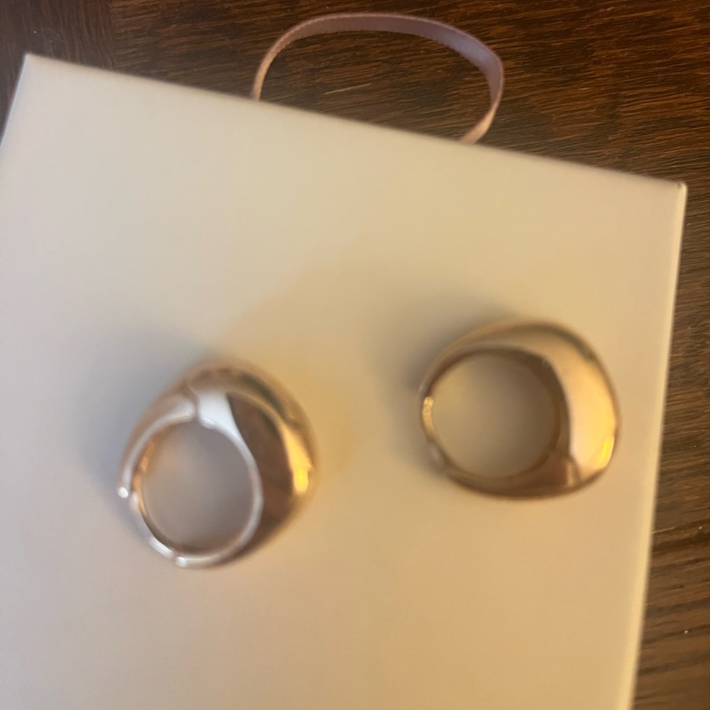 Brandy Melville Gold Hoop Earrings